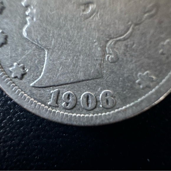 1906 Liberty Head “V” Nickel – Vintage U.S. 5 Cent Coin - Picture 5 of 6